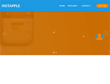 Tablet Screenshot of instapple.com